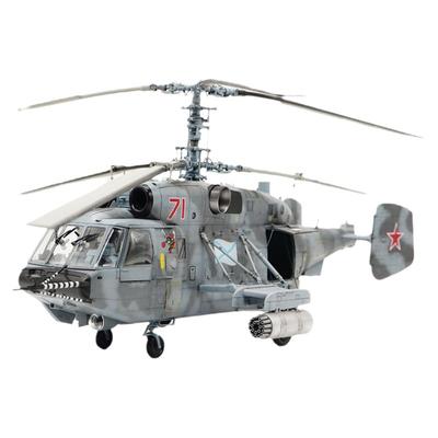 小号手卡-29舰载直升机拼装模型