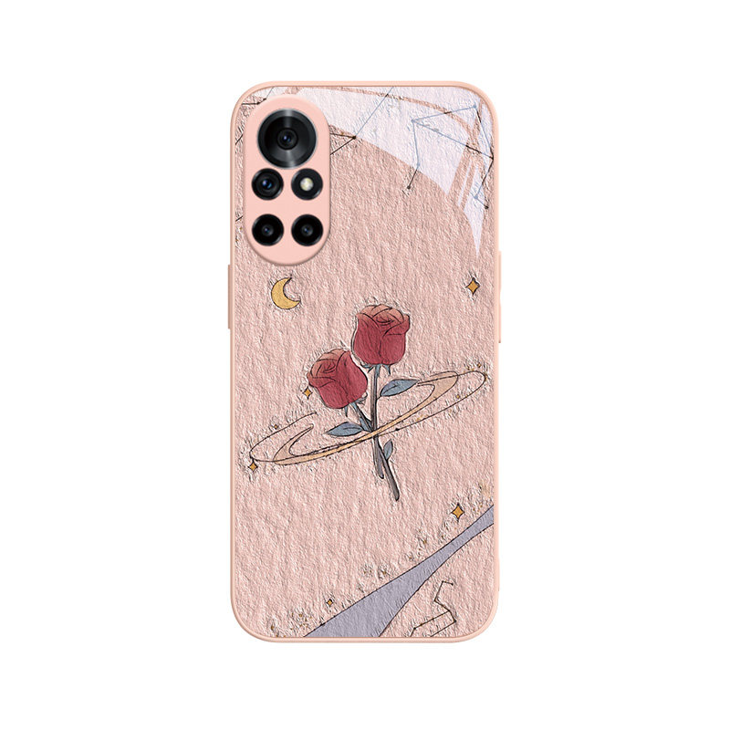 适用iPhone15情侣手机壳苹果17月亮小王子14Promax玫瑰花13卡通12苹果16/11pro高级感xr新款8p