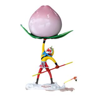 大闹天宫孙悟空仙桃手办文创周边送礼摆件中国国家队官方旗舰店