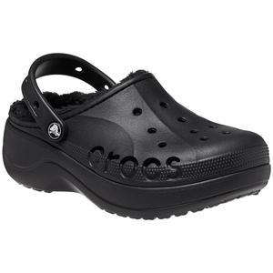 Crocs卡骆驰贝雅云彩暖棉秋冬洞洞鞋女鞋外穿厚底加绒拖鞋|208708