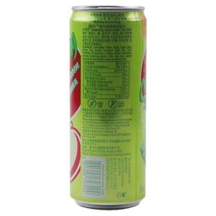 香港版维他苹果绿茶310mL*6罐柠檬气泡茶饮料进口苹果气泡水