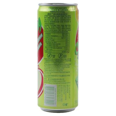 香港版维他苹果绿茶310mL*6罐柠檬气泡茶饮料进口苹果气泡水