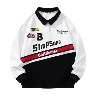 徐海乔同款辛普森一家POLO衫卫衣