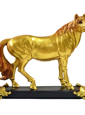 家居装饰品马摆件树脂工艺品雕塑