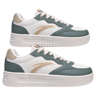 安踏轻松板鞋男鞋夏季2026新款低帮潮流青少年透气平底鞋运动鞋子