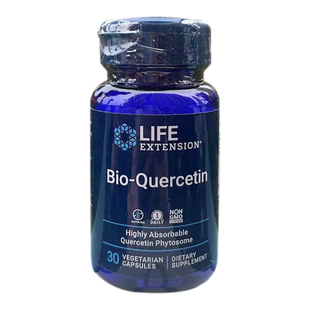 Bio-Quercetin生物槲皮素含磷脂30粒62倍吸收直邮Life extension