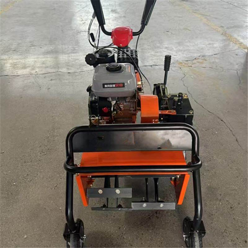 2025新款全齿轮小型汽油柴油除草机四驱农用微耕松土锄草开沟机