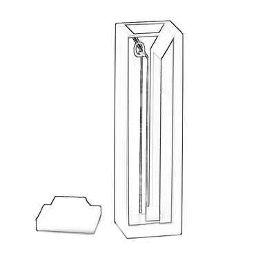 1.05ml石英微量比色皿