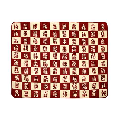 故宫淘宝｜百福毯百喜毯子博物院文创新婚订婚结婚生日礼物送妈妈