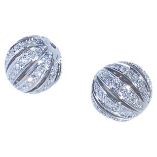 隔珠18k白金镶嵌钻石隔片翡翠珠链珍珠项链DIY配件AU750手串金珠