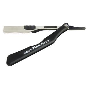 feather羽毛理发店老式刮胡须手动男士鬓角剃刀专用削发修眉刮刀