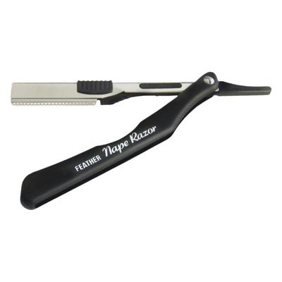 feather羽毛理发店老式剃刀