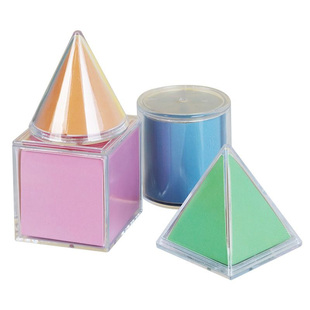 正方体展开折叠纸立体几何图形折纸模型可拆卸长方形正方形圆柱体面积几何体图模型数学教具初一五六年级图形