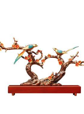 聚善缘铜结婚礼物送新人中式玄关