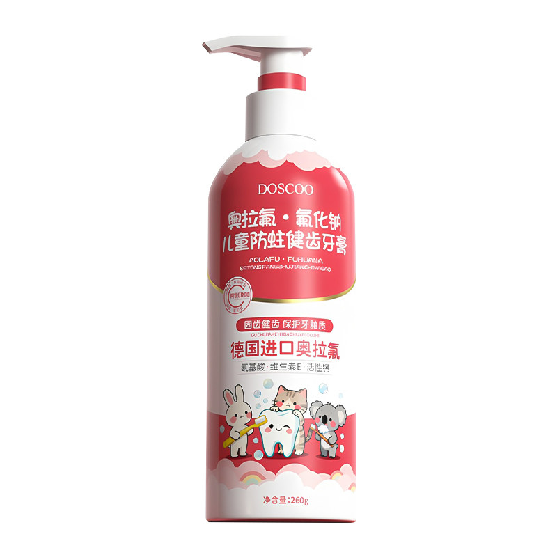 医研级含氟】儿童防蛀牙膏第1名