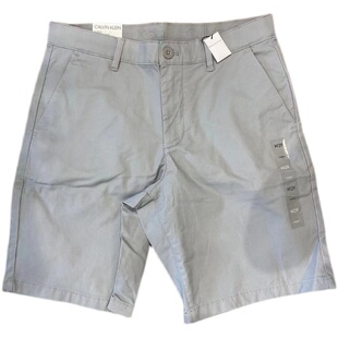 正品CK/Calvin Klein男士夏经典款印花纯色短裤休闲宽松五分裤子