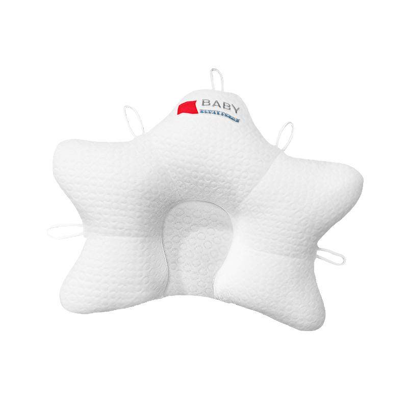 婴儿定型枕0到6岁新生儿宝宝专用矫纠正头型防偏头躺睡神器海星枕