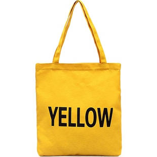 慵懒风文艺帆布包女包单肩ins韩国简约百搭大容量手提环保购物袋