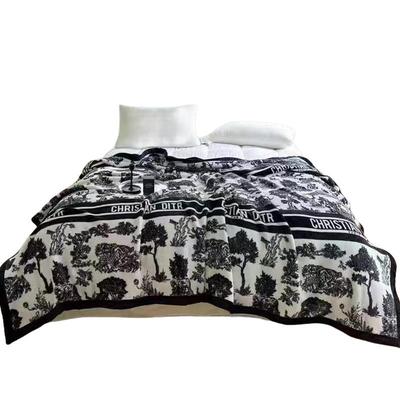 其他四季款法莱绒轻奢保暖水墨画