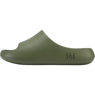 361度云朵户外拖鞋男士厚底增高运动拖鞋防滑耐脏EVA简约一字拖