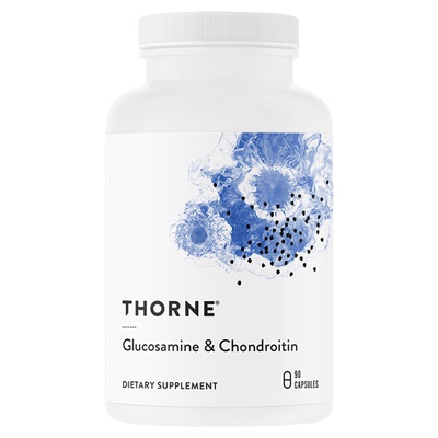 Thorne悦恩美国进口氨糖软骨素胶囊中老年护关节疼痛90粒 SF767