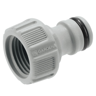 德国进口嘉丁拿GARDENA 紧固不滴漏 家用四分/六分螺纹水龙头接头