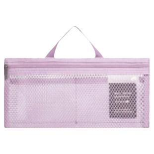 韩国full旅行网格手提洗漱包化妆包防水便携收纳包悬挂袋修身长款