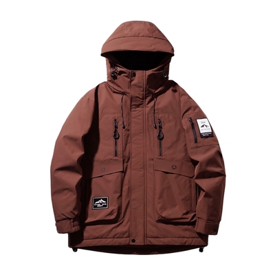 冲锋衣羽绒服冬季加厚保暖外套