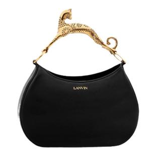 【新年甄选】LANVIN浪凡 CAT HOBO手袋羊皮女士手提包