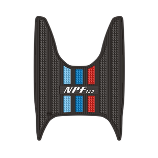 适用于本田NPF125脚垫摩托车改装件专用脚踏板垫五羊本田npf脚垫