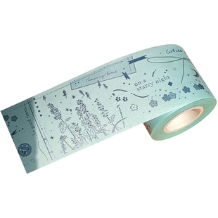 [祈鸟]三妞妞sannuus胶带分装雾面pet袖间花纸押花四季花园卡婶