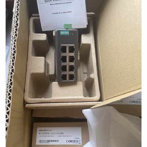 议价MOXA EDS-208工业交换机全新现货