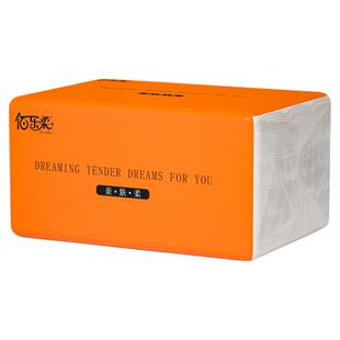 6大包408张大包纸巾抽纸家用实惠装整箱批餐巾纸卫生纸家庭装加厚