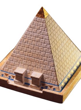 金字塔石膏香薰摆件好闻好看桌搭