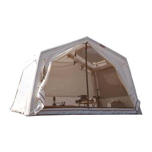 沃尔夫woolf轻城自动充气帐篷公园露营轻量7平米通风门厅天幕春夏