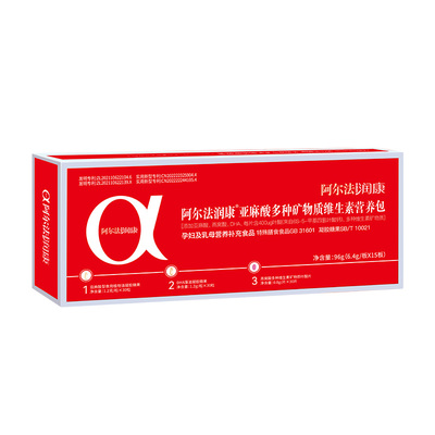 阿尔法润康孕妇亚麻酸DHA营养包