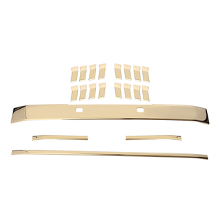 三菱帕杰罗改装中网饰条满天星装饰亮片贴Pajero v87v93V97配件