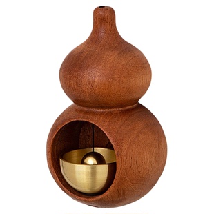 多巴胺门铃入户风铃小葫芦吸门式铜铃铛店铺开门提醒门上磁吸挂饰