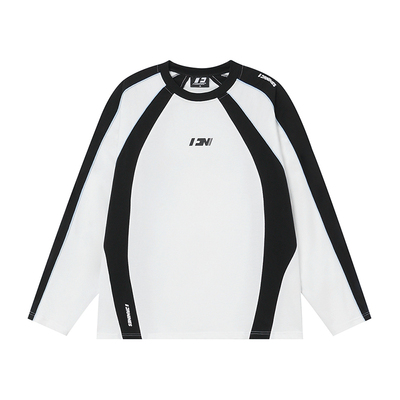 FORNINES结构拼接赛车运动T恤