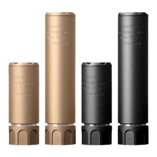 14逆牙消音器金属LLC 航空铝CNC 司骏m416 精击通用战术配件 创研