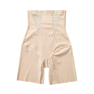 提臀收腹大码安全打底裤二合一高腰平角女不卷边胖mm200斤塑身夏