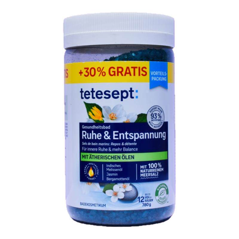 tetesept依兰薰衣草深度放松浴盐