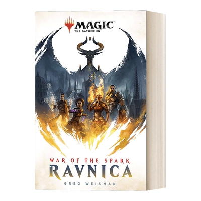 英文原版小说 Magic The Gathering - Ravnica 万智牌 火花之战-拉弗尼察 官方小说 英文版 进口英语原版书籍