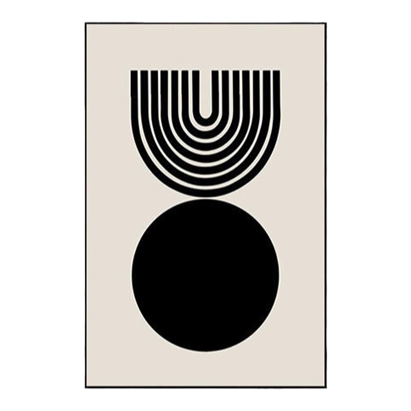 简约线条玄关装饰画小众品味格调