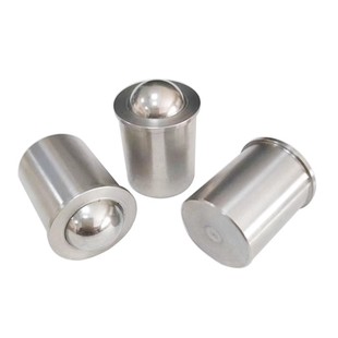 直销精密304不锈钢压入式定位弹珠碰珠光身波珠弹簧球头柱塞螺丝