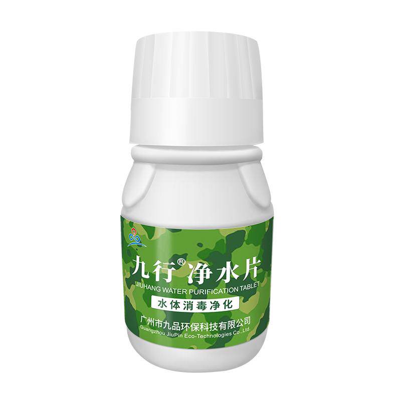 九行应急储备野外生活户外河水饮用水净水片杀毒泡腾消毒片500片