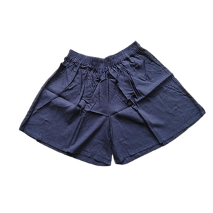 夏季棉麻短裤女士文艺亚麻宽松大码裙裤松紧腰短款a字阔腿五分裤