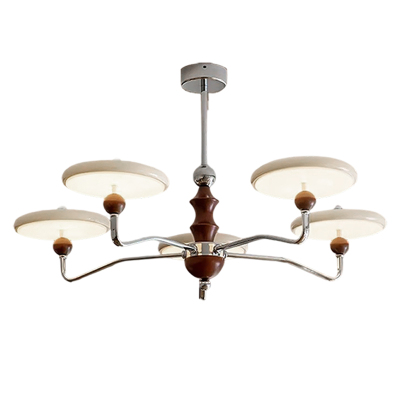 中古奶油风客厅吊灯下单包安装