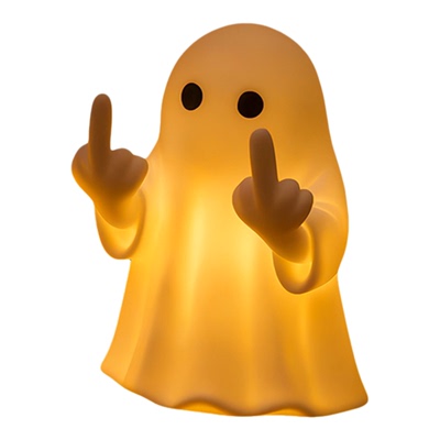 创意万圣节幽灵小夜灯桌面摆件