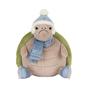 英国Jellycat蒂米乌龟滑冰装毛绒玩具娃娃玩偶公仔礼物圣诞新品